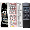 TEAC RC-1044A - remote control, replacement