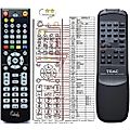 TEAC RC-1275 - remote control, replacement