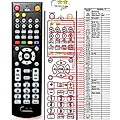 REDSTAR RS-715 - remote control, replacement