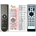 PROFESSOR DVD-593 - remote control, replacement
