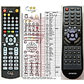 ORAVA DAV-304, DAV-305 - remote control, replacement
