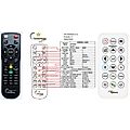 OPTOMA E-300, W-341 - remote control, replacement