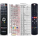 THOMSON RC311, RC311 FUI1, RC311 FULL, RC311 FUL1 - 

compatible General-branded remote control