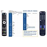 TOPFIELD TRF2100 TRF2200, TRF5300 TRF5310 TRF5320, TRF6211 - remote control