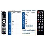 SENCOR SDB5001T2, SDB5002T2, SDB5003T, SDB5104TD  - 

mando a distancia compatible de marca General