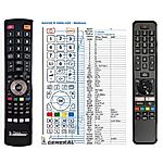 TOSHIBA CT-8555, RC43161 - 

compatible General-branded remote control