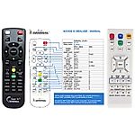 ACER E-26281, MC.JH611.001, MC.JK211.00,  H6517ABD, H6519ABD, H6541BD,  X115 - remote control with laser pointer