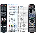 PANASONIC N2QAYB000129 - 

compatible General-branded remote control