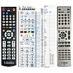 YAMAHA RAX26 - 

compatible General-branded remote control