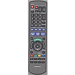 PANASONIC N2QAYB000125 - replacement remote control