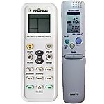 SANYO RCS3, RCSSR1, RCSSR2, RCS4, RCS6 - 

compatible General-branded remote control