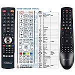GOGEN RC4900 -  


compatibele afstandsbediening van het merk General