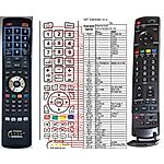 PANASONIC N2QAYB000114, N2QAYB000239 -  


compatibele afstandsbediening van het merk General