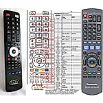 PANASONIC N2QAYB000509 - 

compatible General-branded remote control