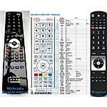 FINLUX RC5110, RC5112 - 

compatible General-branded remote control