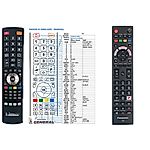 PANASONIC N2QBYA000038, R3PA23 -  


compatibele afstandsbediening van het merk General