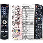 PANASONIC N2QAYB001180 -  


compatibele afstandsbediening van het merk General