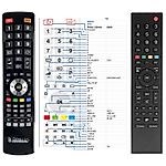 BEKO  42BLE5520BN, TP6 - 

compatible General-branded remote control