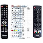 SENCOR SLE32S800TCSB, SLE43FS800TCSB, SLE43US800TCSB, SLE50US800TCSB, SLE55US800TCSB, SLE65US800TCSB - 

compatible General-branded remote control