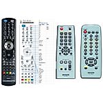 AIWA RC-CAS01, RC-CAS03, RC-CAS07, RC-CAS10 - 

compatible General-branded remote control