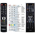 ONKYO RC-834M - 

compatible General-branded remote control