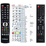 TESLA 40S367BFS, 32S367BHS - 

compatible General-branded remote control