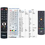 JVC RM-C3333 - 

compatible General-branded remote control