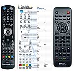 EMTEC MOVIE CUBE S800, D850H, V800H -  


compatibele afstandsbediening van het merk General