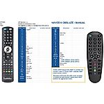 OPTIBOX 7050T - 

compatible General-branded remote control