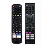 HISENSE ERF3K8, 50A6GTUK, 55A76GQ, 65A7HQTUK, 75A7HQTUK, A20390Y, A21061C, A21260S - mando a distancia de reemplazo