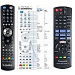 PANASONIC N2QAYB001147 - 

compatible General-branded remote control