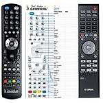 YAMAHA BDP110, BDP111 - 

compatible General-branded remote control
