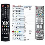 PANASONIC EUR765101C, EUR7651010 -  


compatibele afstandsbediening van het merk General