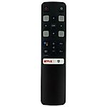 TCL RC802V FUR6 - genuine original remote control with voice control