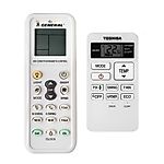 TOSHIBA WH-UA01NE, RAS-B05/B16. RAS-05/18 - 

compatible General-branded remote control