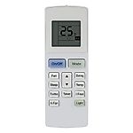 DAITSU YAW1F, DS9UI-DN, DS-12KIDB, DS-18KIDC, DS24UI-DN-W, DSM-12UIDN(W), DSF-12UIDN-W - vervanging afstandsbediening