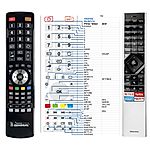 HISENSE ERF6A62, H50U7B, H5508B, H55U8B, H65U8B - 

compatible General-branded remote control