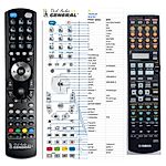 YAMAHA RAV357 - 

compatible General-branded remote control