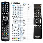 INSIGNIA NS-STR514 -
compatible General-branded remote control