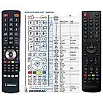METZ 32E2X11A, 40E2X11A - 

compatible General-branded remote control