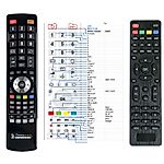 JVC RM-C1244 - 

compatible General-branded remote control