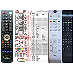 JVC RC4800 - 

compatible General-branded remote control