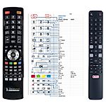 iFFALCON 32F2A - 

compatible General-branded remote control