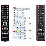 SENCOR SLE43FS600TCS, SLE43US600TCS, SLE49US600TCS, SLE55US600TCS - 

compatible General-branded remote control