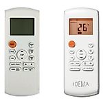 IDEMA RG57A4,  ISA-50, ISZ 12000 BTU, ISKE 12000 BTU - mando a distancia de reemplazo