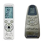 WELTSTAR AIR CONDITIONER - 
luxurious backlit 
remote control