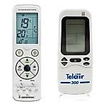 TELAIR 300 - SILENT 3800H, 5300H, 5400H, 7300H, 7400H, 8400H, 12000HT, Dualclima - 
luxurious backlit 
remote control