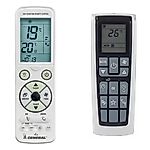 DELONGHI PAC WE110/112, WE125/128, PACA110E, PACW160HP, 5515110141  - 
luxurious backlit 
remote control