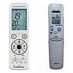 SANYO RCS3, RCSSR1, RCSSR2, RCS4, RCS6 - 
luxurious backlit 
remote control