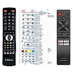SHARP SHW/RMC/0138N - 

compatible General-branded remote control